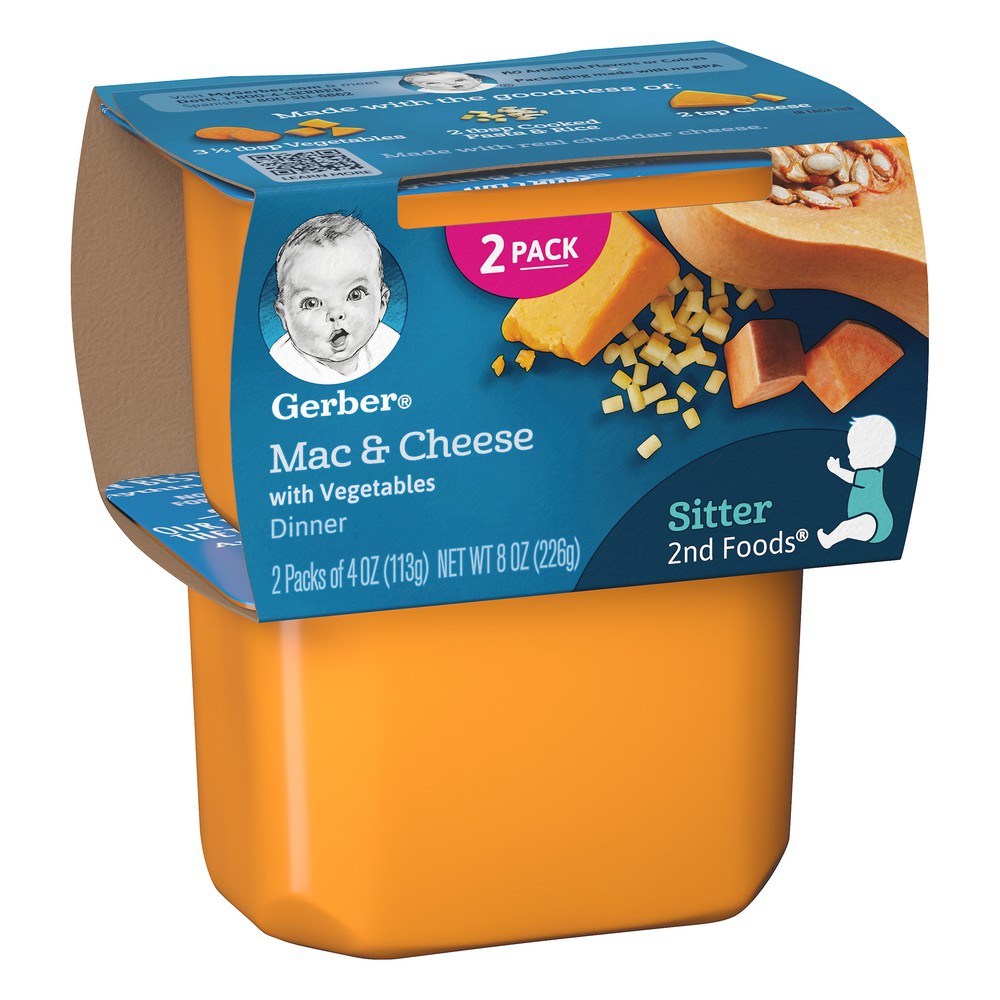 Gerber 2nd Foods Mac & Cheese 2X (Each) – Massy Stores St. Lucia