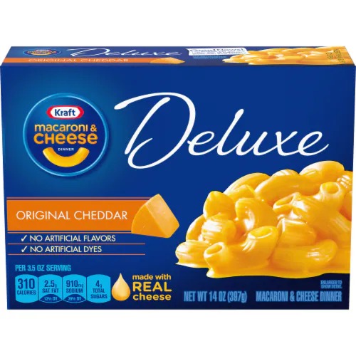 Kraft Mac & Cheese Deluxe Original 397g – Massy Stores St. Lucia