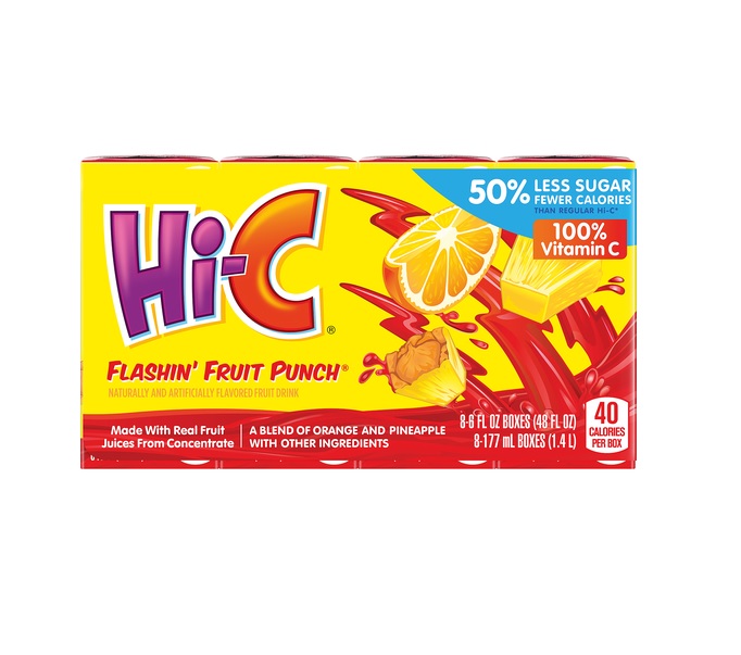 Hi-C Flashin Fruit Punch 177ML