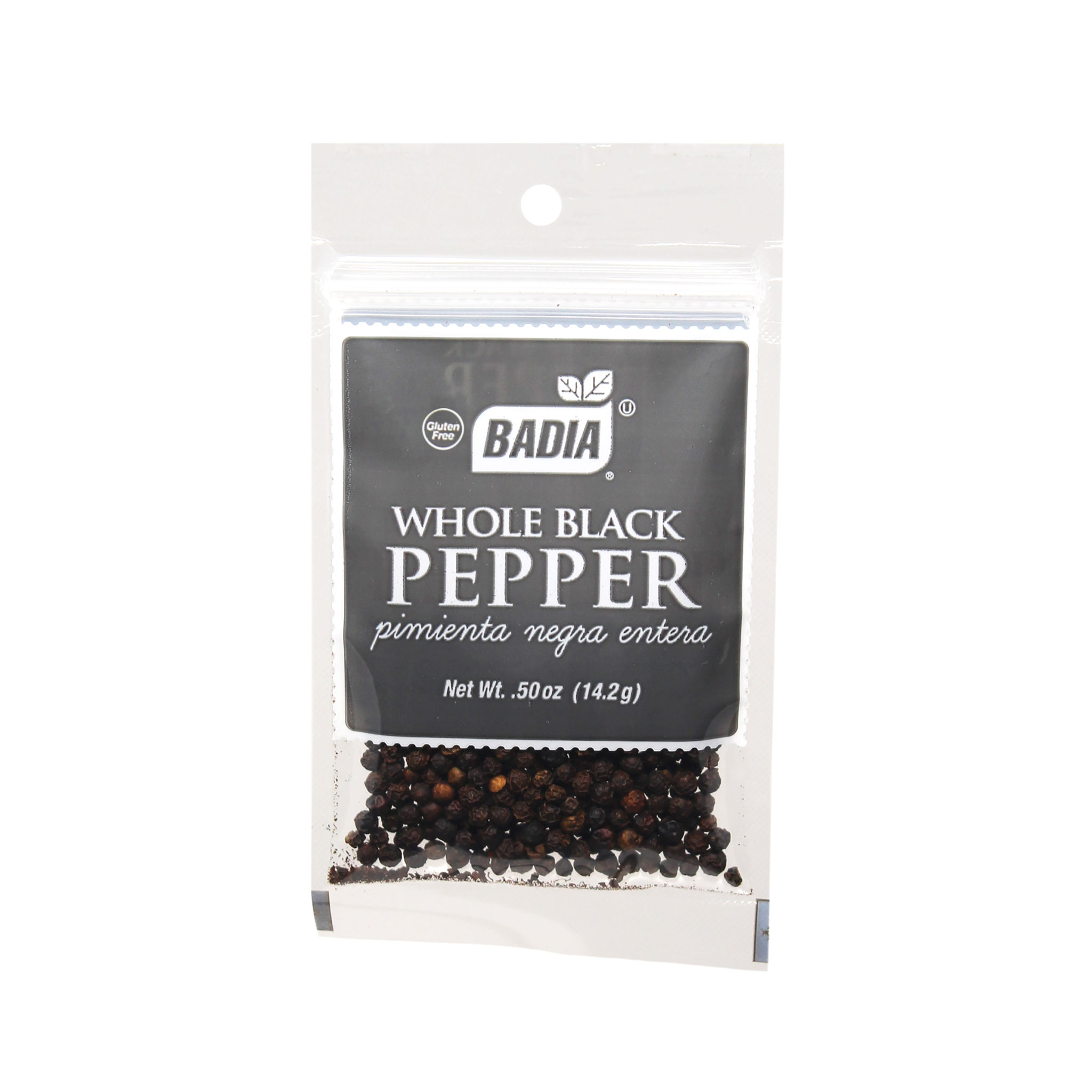 Badia Whole Black Pepper 14g Massy Stores St Lucia