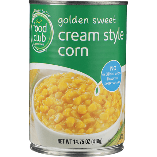 Food Club Corn Cream 418G