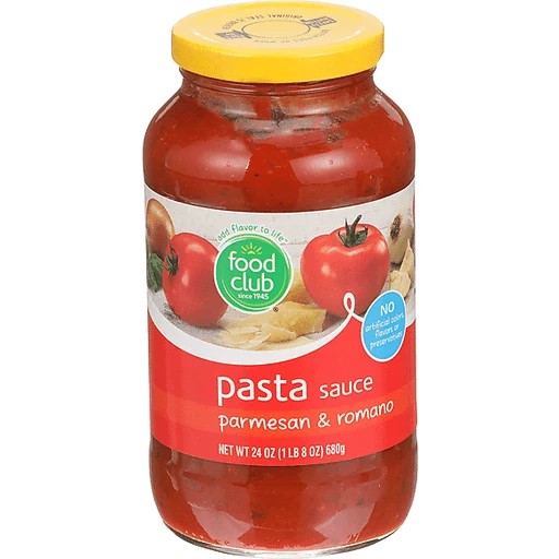 Food Club Pasta Parmesean Sauce 680G