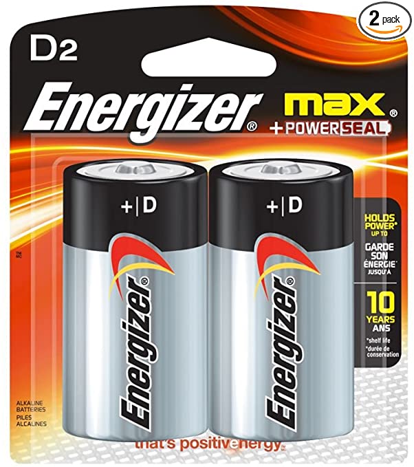 Energizer Batt D Max 2X (Each)