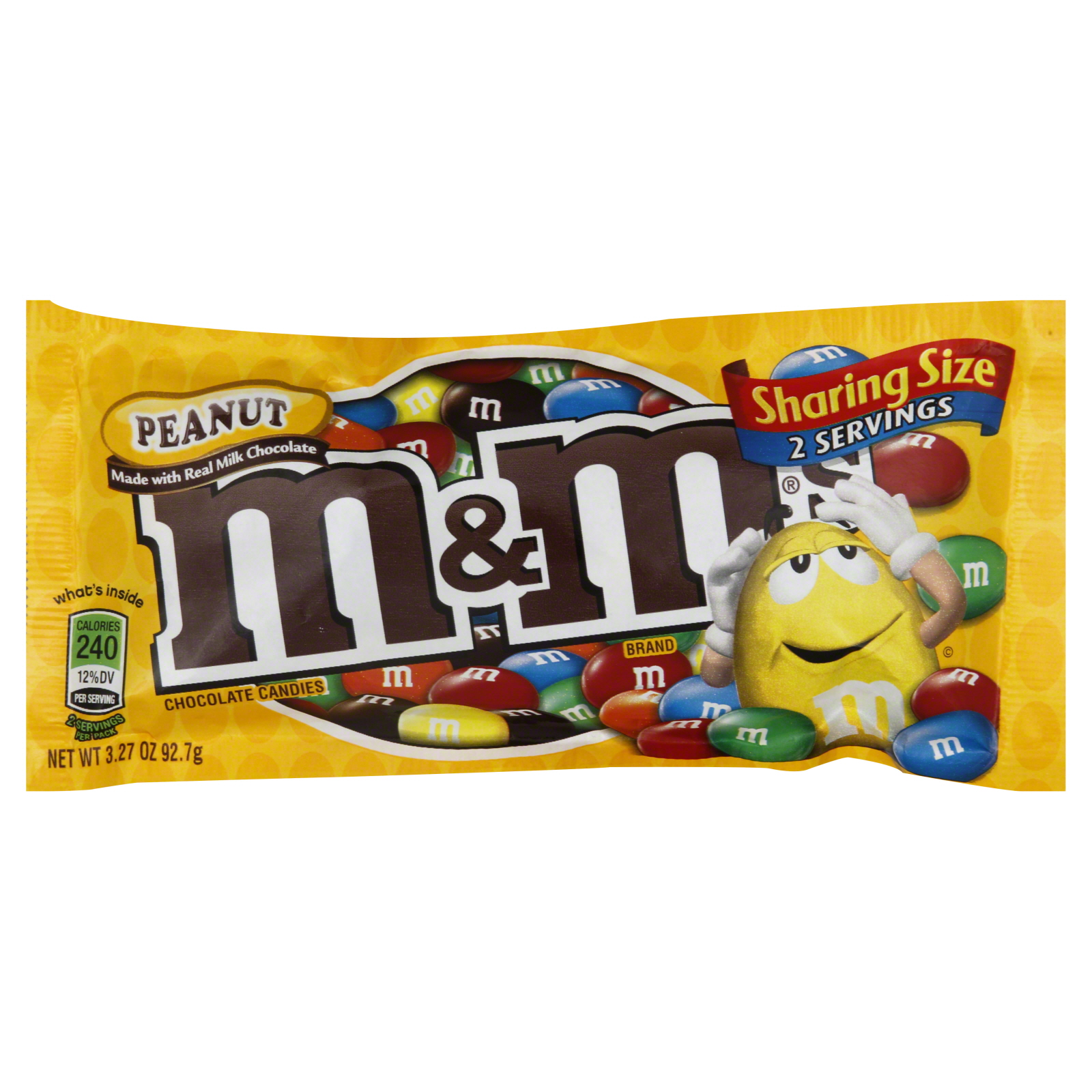 M &M Milk Peanut Candies 92.7G