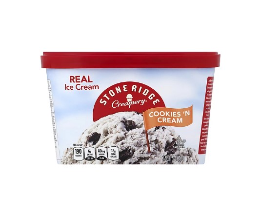 Stone Ridge Cookies & Cream Ice Cream 1.5L