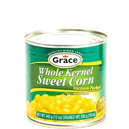 Grace Whole Kernel Sweet Corn 340G