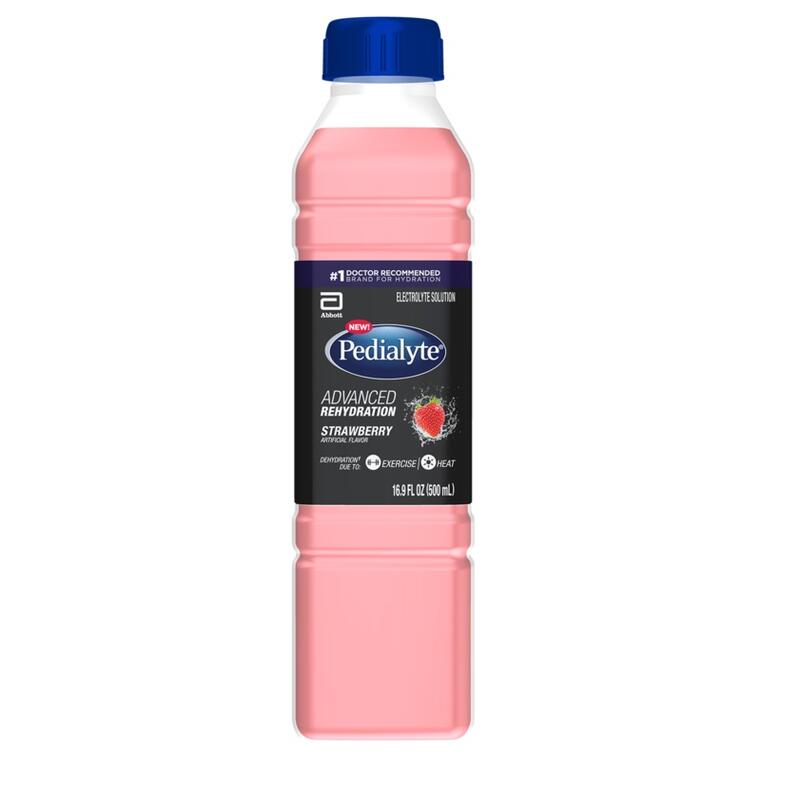 Pedialyte Advance Hydration Strawberry 500ML