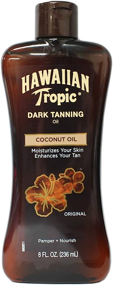 Hawaiian Trop Drk Tan Coconut Oil (Each)