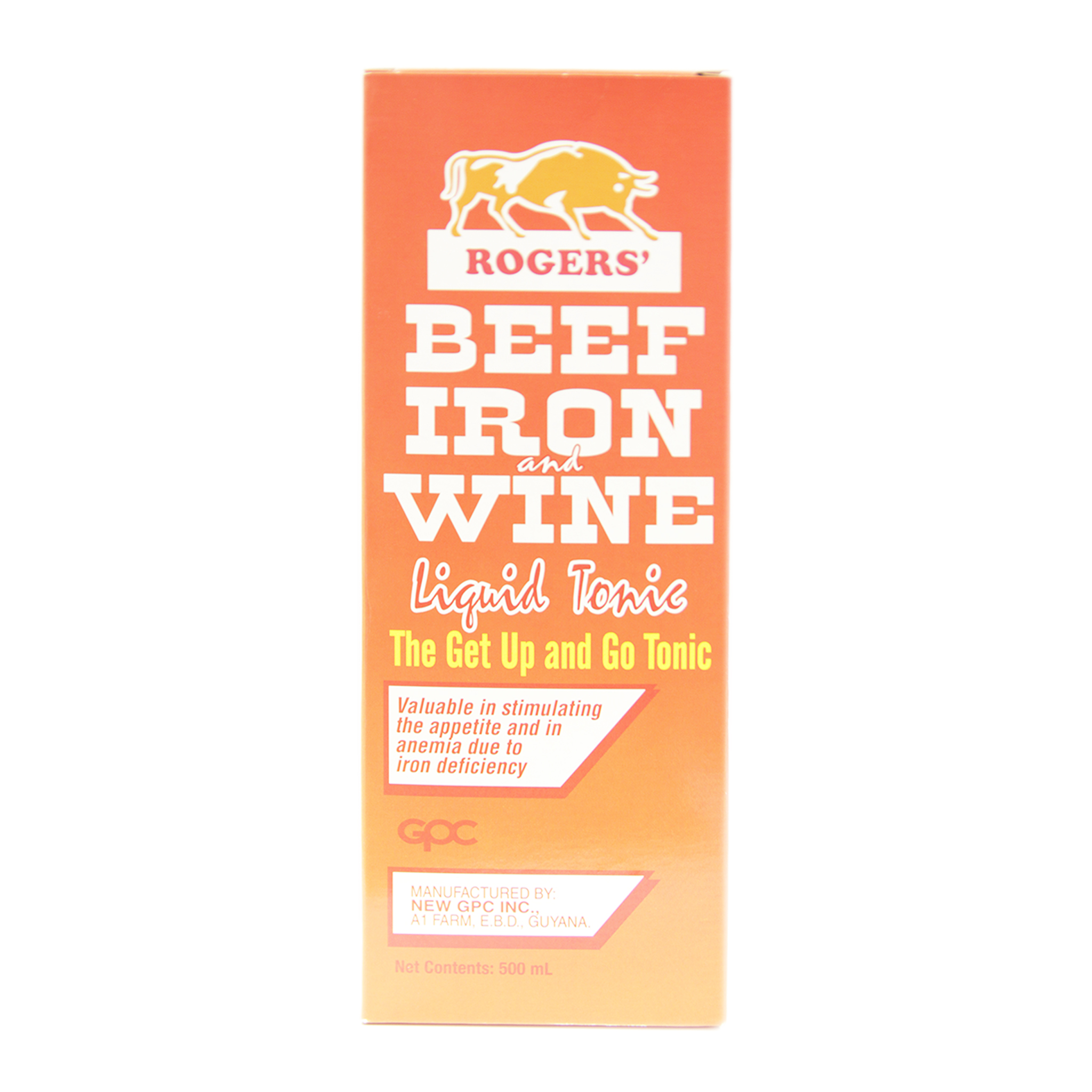 Rogers Beef Iron Wine Tonic 500ML