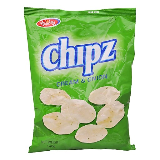 Holiday Chipz Sour Cream & Onion 140G