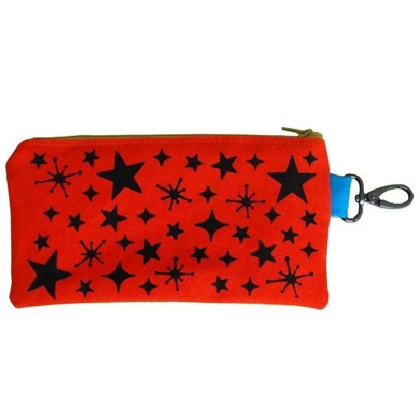 R Stars Print Pencil Pouch (Each)