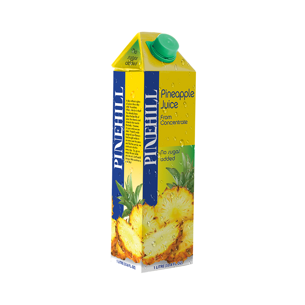 Pinehill Pineapple Juice Unsweetened 1L