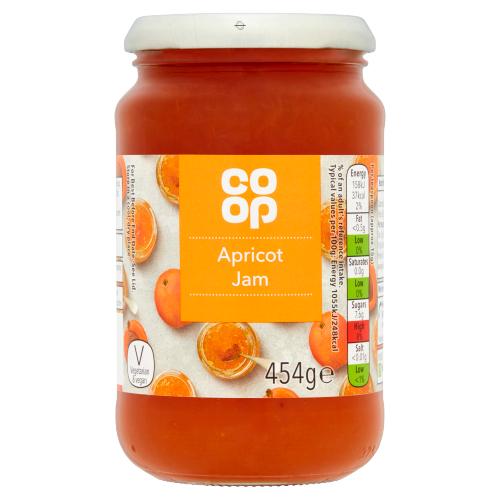 Coop Apricot Jam 454G