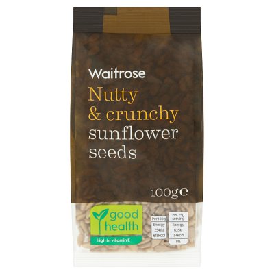 Waitrose Sunflower Seeds 100G
