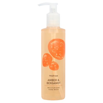 Waitrose Amber/Bergamot Hand Wash 250ML