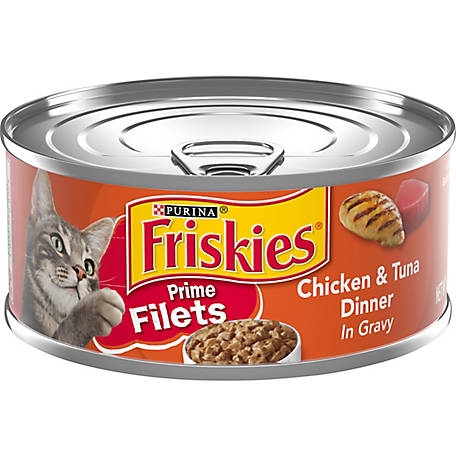 Friskies Pate Chicken Tuna Dinner 156G