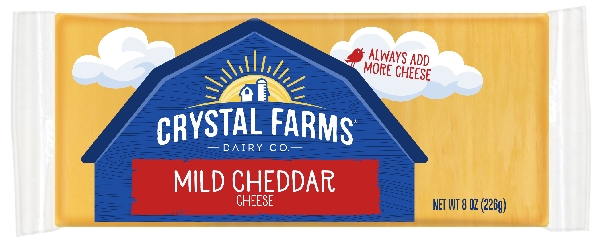 Crystal Farm Mild Cheddar 226G