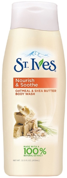 St Ives Body Wash Oat Shea 473ML