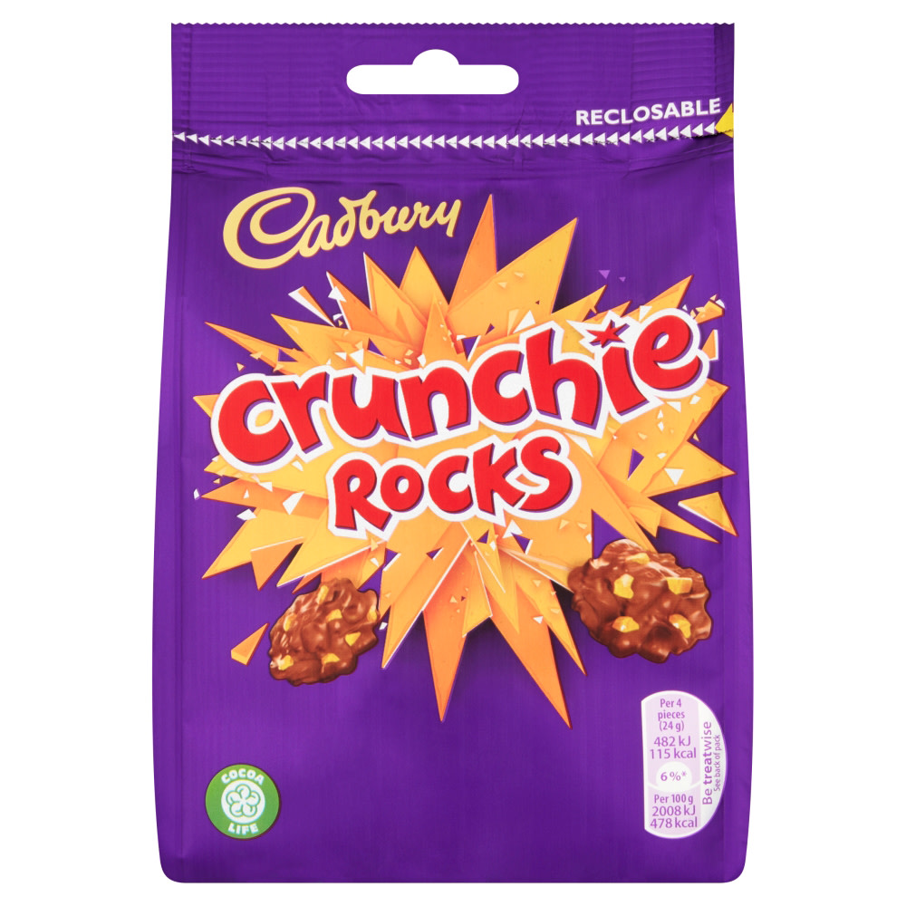 Cadbury Crunchie Rocks Bag 110G