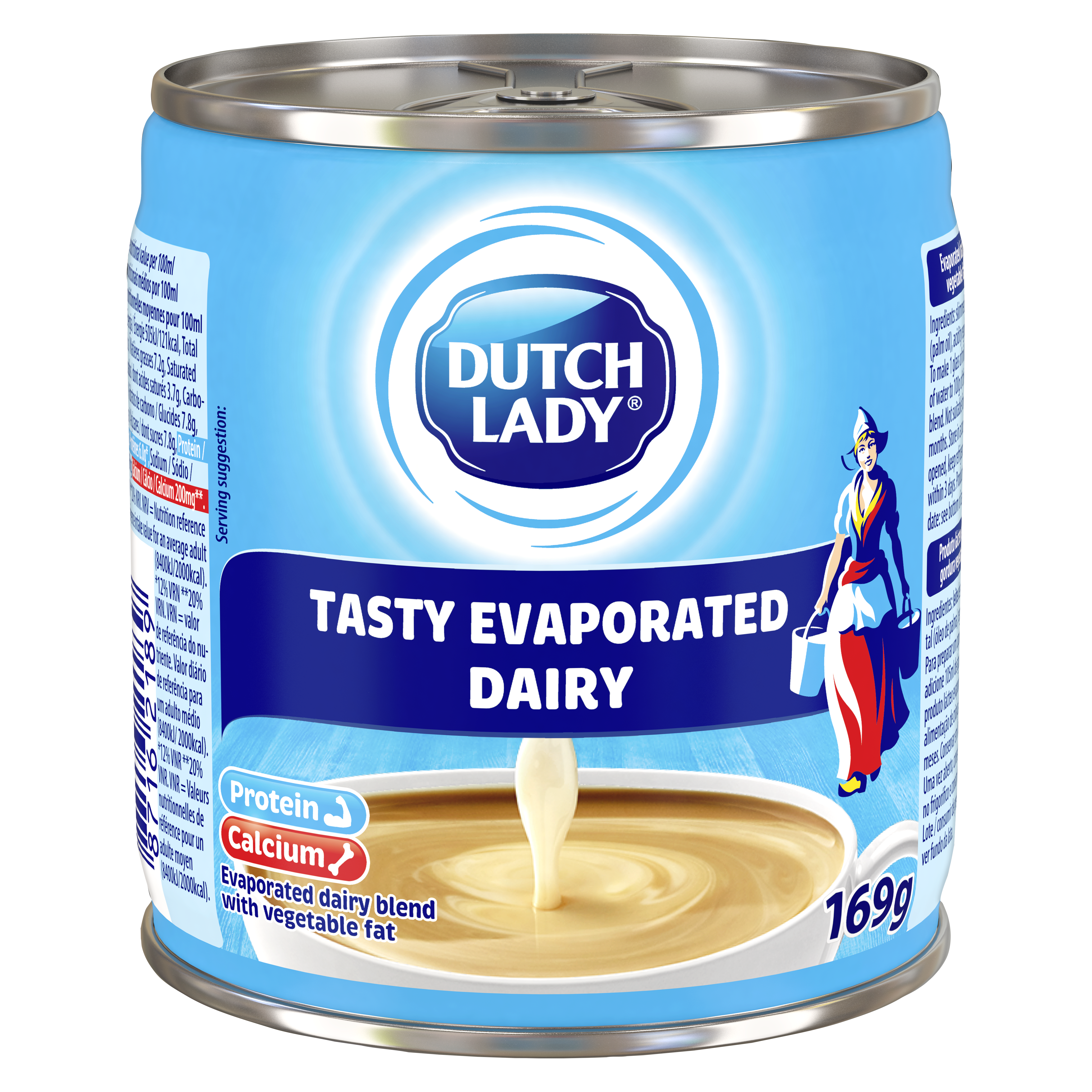 Dutch Lady Tasty Evaporated Milk 169G